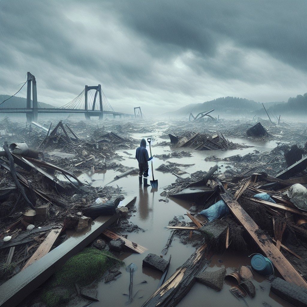 reportaj vizual inundații