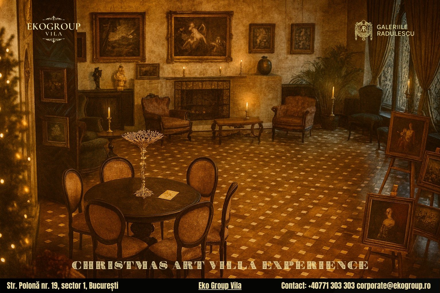 Povestea Crăciunului în atmosfera anilor ’30 la Eko Group Vila