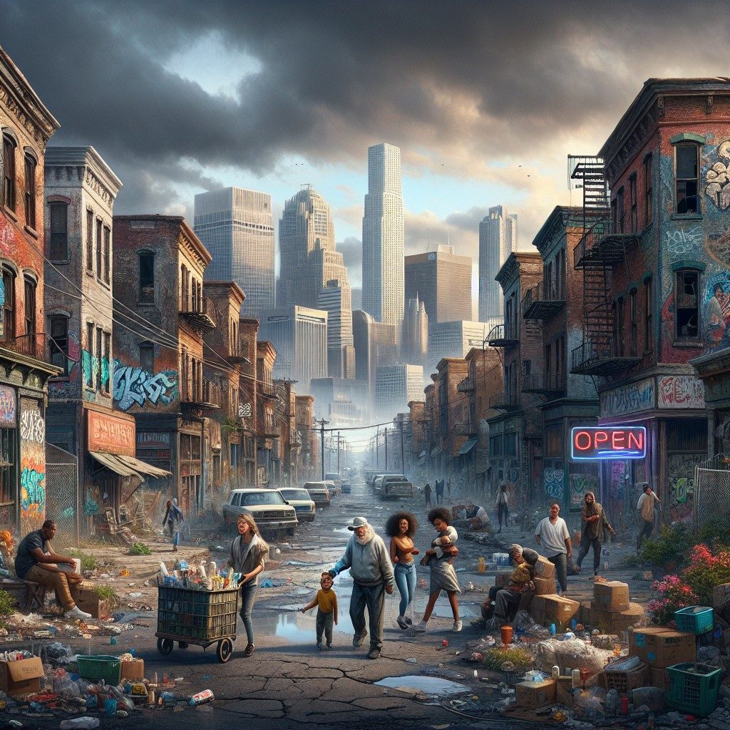 Cum arată o zi în cartierele uitate de investiții ale marilor orașe